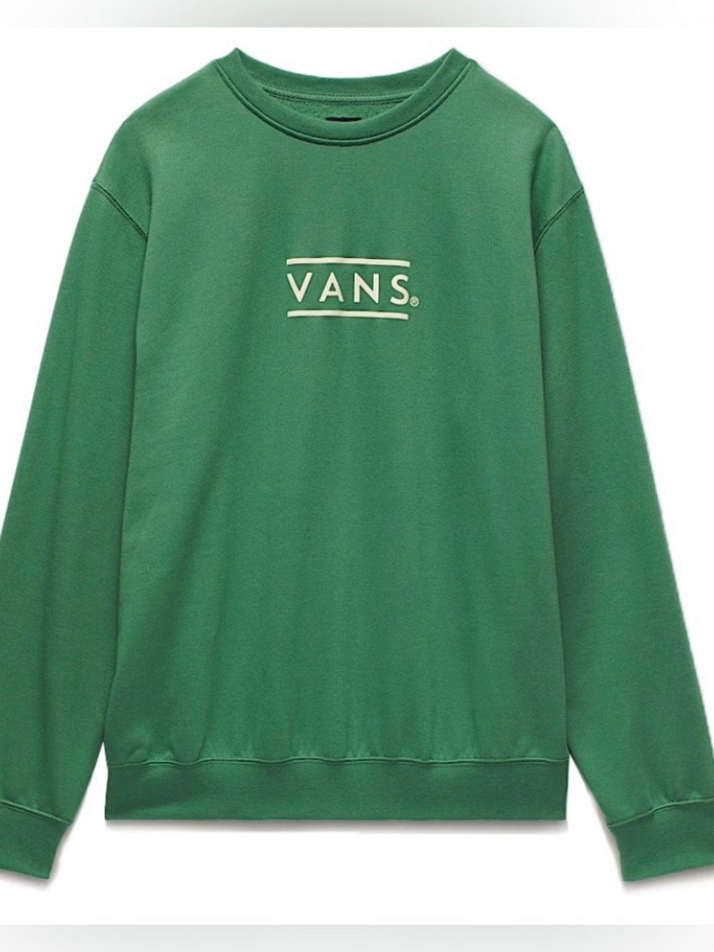 Vans Half Box Crew II Sweatshirt Fairway Green Mens XL Vans crewneck Logo Skater